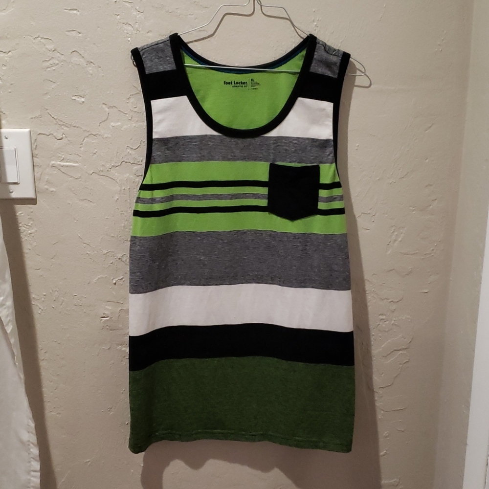 XL Striped tank top. Excellent condition